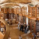 La bellissima libreria dell'abbazia di San Gallo, patrimonio dell'Unesco - Svizzera