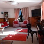 La sala in comune dell'alloggio della École Chantemerle Summer Camp