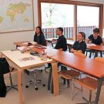 Una classe del campus della École Chantemerle Summer Camp 