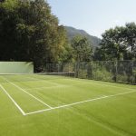 I campi da tennis del campus della École Chantemerle Summer Camp 