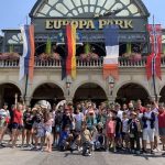 Gli studenti della École Chantemerle Summer Camp in gita