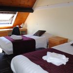 Twin bedroom in the SBC Cambridge Summer College accommodation