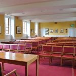 SBC Cambridge Summer College lecture room