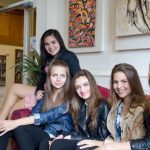 Studenti nel residence della scuola Bell Wellington