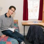 Single bedroom in the SBC Wellington College Summer Academy accommodation