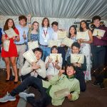 Summer Boarding Courses student during the graduation party