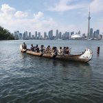 CISS St. Michael's Summer School students go canoeing