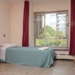 Double bedroom in the CISS St Michael's Summer School residence