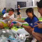 CISS St Michael's Summer School students do arts and crafts