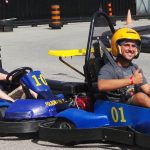 CISS St Michael's Summer School students go-karting