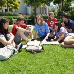 CISL San Diego Summer Camp students spend their free-time on campus