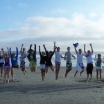 CISL San Diego Summer Camp students go to the beach