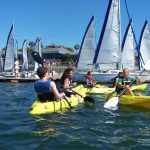 CISL San Diego Summer Camp students go kayaking