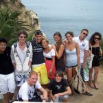 CISL San Diego Summer Camp students go to the beach