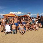 Linguaviva Summer Camp students go to the beach