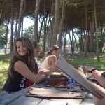 Linguaviva Summer Camp students do arts and crafts