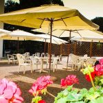 Linguaviva Summer Camp outdoor seating area