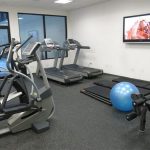 La palestra dei dormitori della Rennert Summer Plus! New York Brooklyn College - New York. Usa