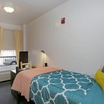 Una stanza singola dei dormitori della Rennert Summer Plus! New York Brooklyn College - New York. Usa