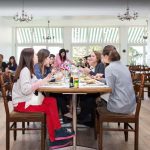 La sala pranzo della Surval Montreux