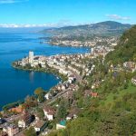 Una vista magnifica dalla Surval Montreux