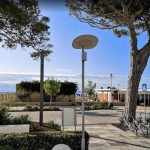 Il lungomare e la spiaggia di Lignano Sabbiadoro