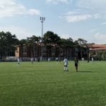 The soccer field at the Linguaviva Summer Camp 