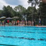 One of the three swimming pools at the Linguaviva Summer Camp 