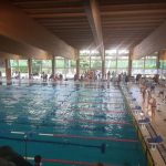 The Olympic-sized indoor pool at the Linguaviva Summer Camp 
