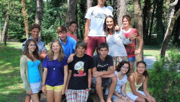 Italian language residential summer camp program for children teenagers Lignano Sabbiadoro Italy