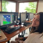 La sala computer del campus della École Chantemerle Summer Camp 