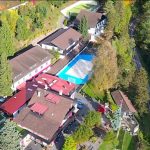 Il campus della École Chantemerle Summer Camp visto dall'alto