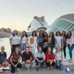 Gli studenti della scuola Españolé IH Valencia Summer Camp visitano la Città delle Arti e delle Scienze