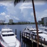 A port in Boca Raton, Florida