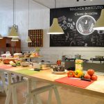 La cucina per le lezioni culinarie della scuola Malaca Instituto 