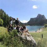 Gli studenti del Campo Estivo Les Elfes in gita