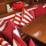 La cabina della barca dell'Alphabet Sea Quest Camp