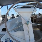 Il timone della barca dell'Alphabet Sea Quest Camp