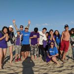 Tamwood San Francisco Summer Camp students go to the beach