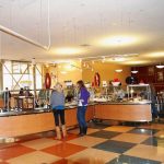 Tamwood San Francisco Summer Camp dining hall on the San Jose State University campus