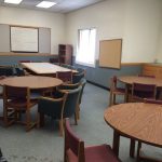 Study room in the Tamwood San Francisco Summer Camp dormitory on the San Jose State University campus