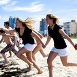 LAL Boca Raton Summer School students go to the beach