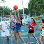 LAL Boca Raton Summer School students play basketball