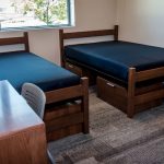 Double bedroom in the LAL Boca Raton Summer School student residence