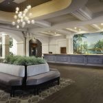 La reception dell'hotel della TLA Teen Summer Program