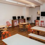 Il salotto per gli studenti della Rennert International New York 