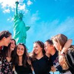 Rennert Academy Plus! and Summer Adventure students visit the Statue of Liberty