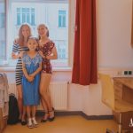 Twin bedroom in the Actilingua Summer School Vienna accommodation