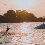 Actilingua Summer School Vienna students wakeboard