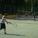Actilingua Summer School Vienna students play tennis
